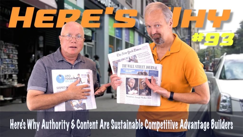 Here's Why Authority & Content Are Sustainable Competitive Advantage Builders