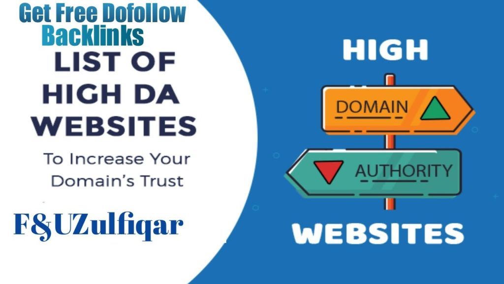 High domain authority sites for backlinks| Create High Quality Dofollow BackLinks | High DA PA Sites