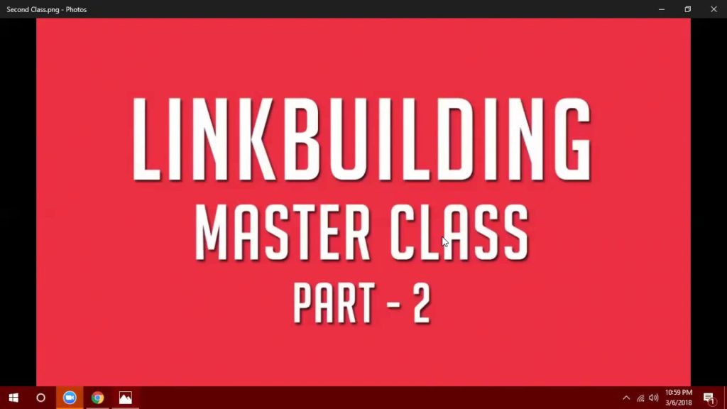 How To Build Quality Backlinks - Link Building Webinar Part 2