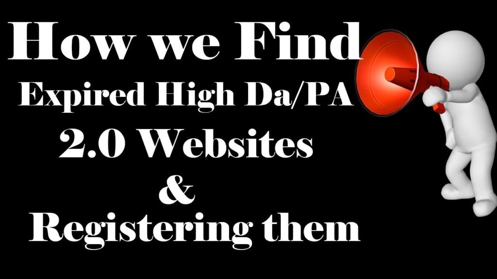 How We Find High DA/PA Expired web 2.0 | Find High Authority 2.0 Websites For Backlinks