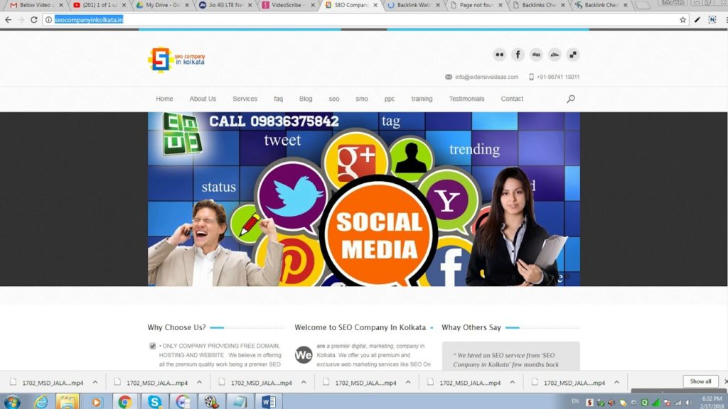 How to check seo Backlinks for Free - SEO class recording as on 17th Feb 2018