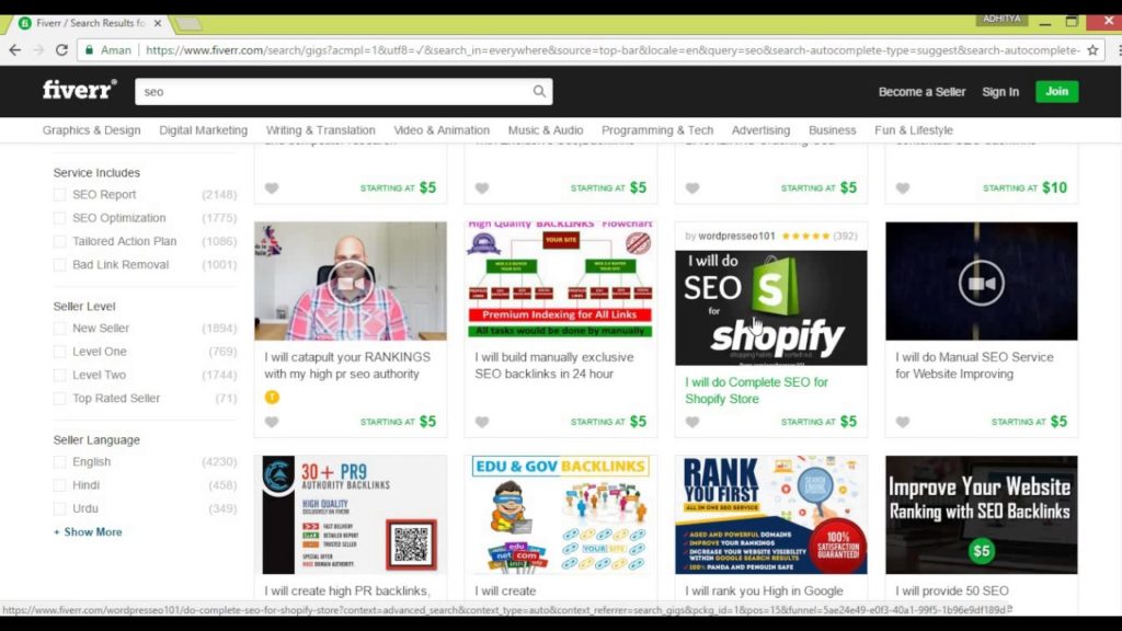How to choose the right backlink seller for SEO on Fiverr    ✔