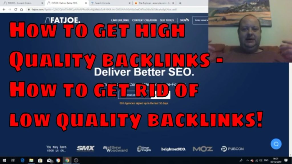 How to get high quality backlinks - How to remove bad poor quality backlinks - Google Disavow tool