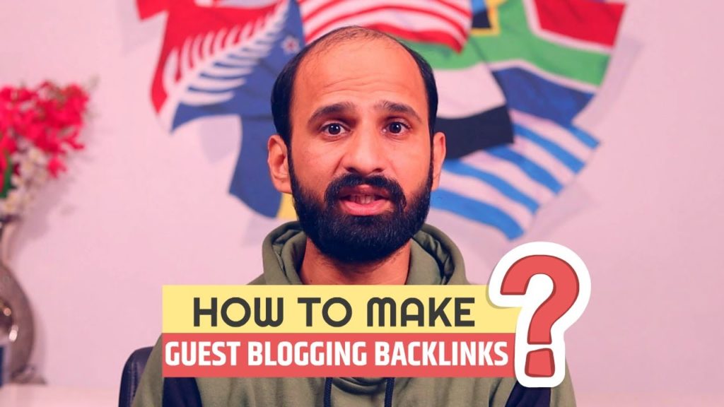 How to make backlinks with guest blogging?