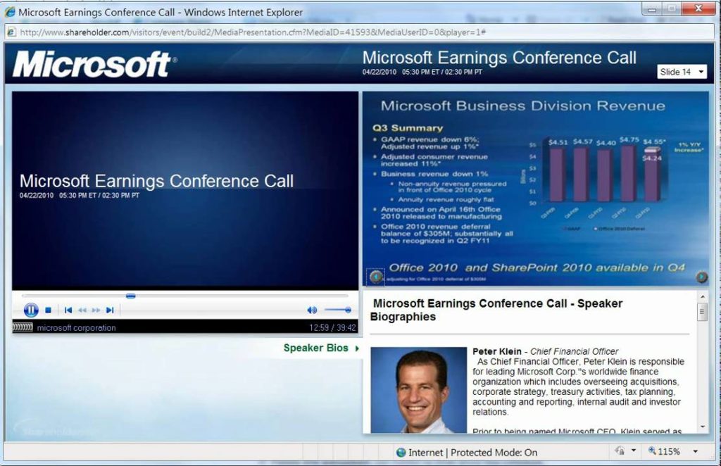 Microsoft Online Services - 40 MILLION SEATS SOLD - 720p HD