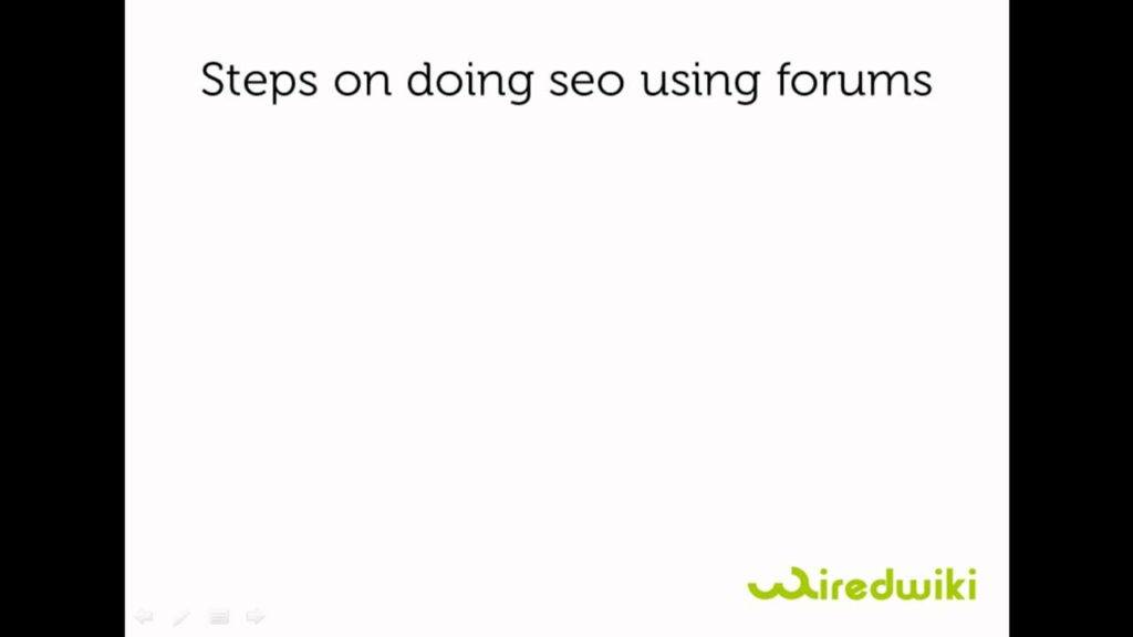 SEO tutorial - 18 - Using forums in SEO.mp4