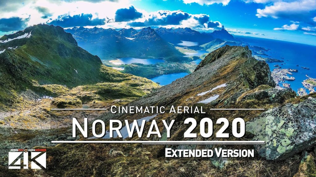 【4K】Drone Footage | The Beauty of Norway in 23 Minutes 2019 | Cinematic Aerial Lofoten Oslo Bergen