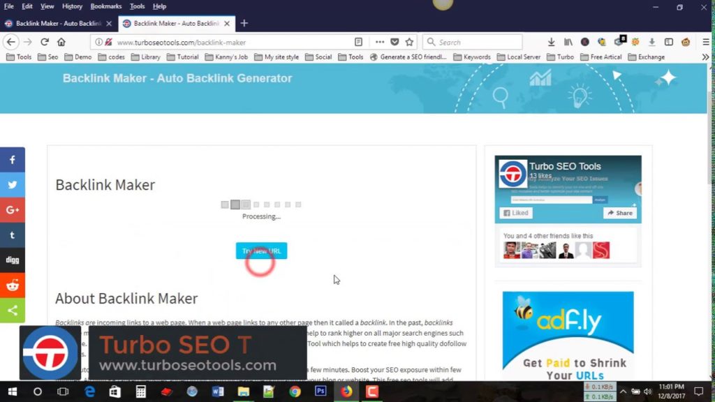 Auto Backlink Generator Online tools