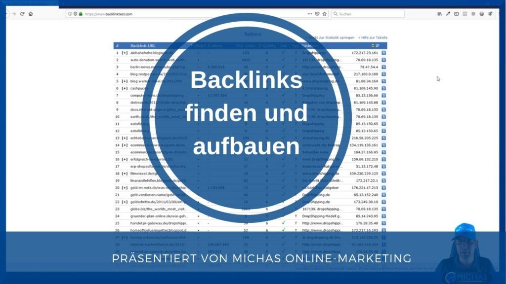 Backlinks finden und aufbauen – Mitbewerber ausspionieren und kostenlose Backlinks finden