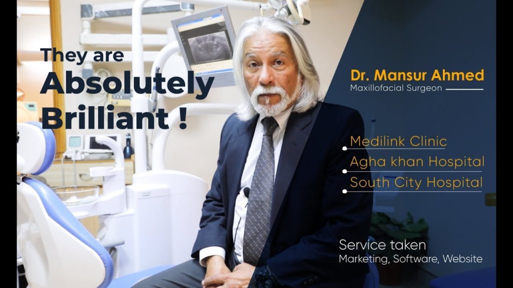 Best Digital, SEO & Social Marketing Agency Karachi - Client Testimonial - Dr. Mansur Ahmad