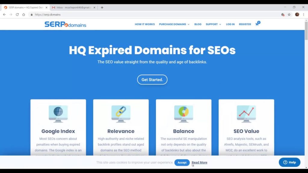 How to Buy an Expired Domain on SERP.domains?