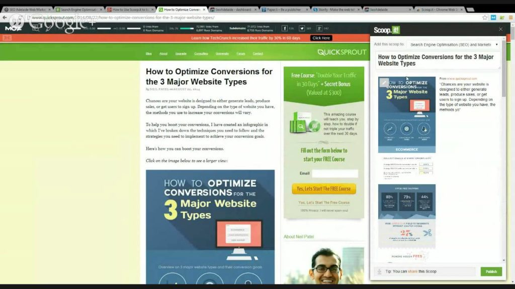 How to Use Scoop.it to build domain authority and use it as part of your personal brand network