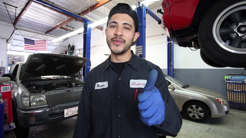 It's Friday and it's hot in the Mechanic Shop