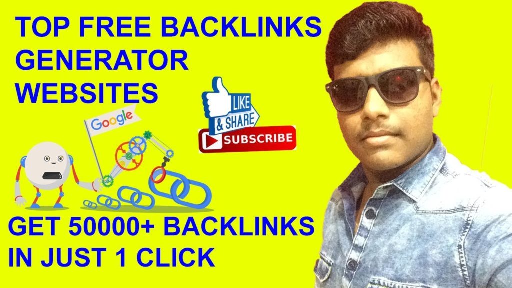 Top Free Backlinks Generator Websites | Generate 50000 Backlinks In Just 1 Click