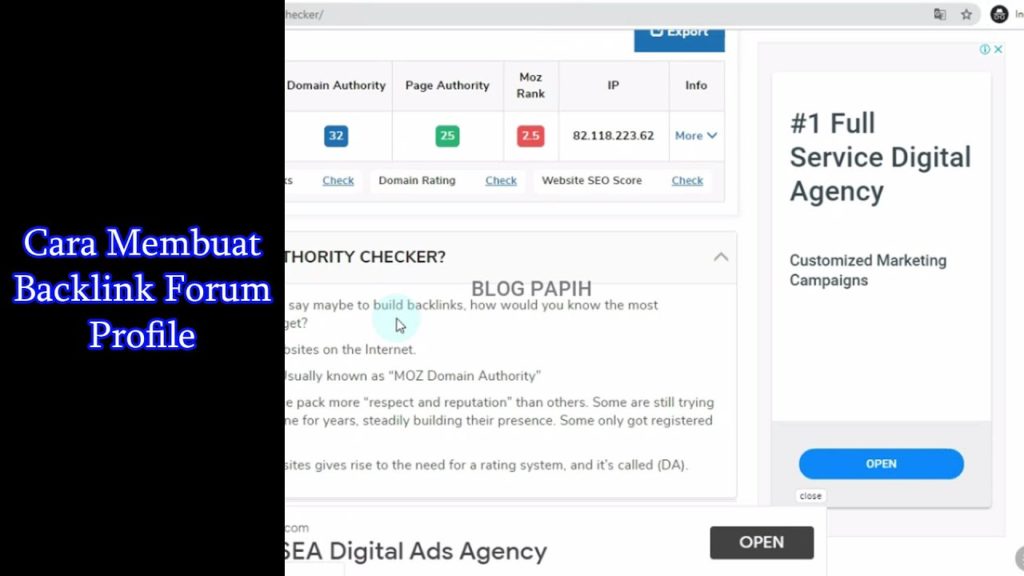 Tutorial Seo Cara Membuat Profile Backlink Forum Berkualitas