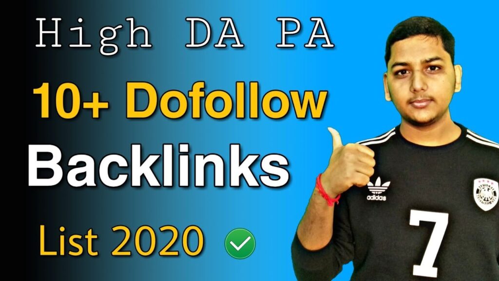 10+ Dofollow Backlinks Sites List With High DA PA For Your Blog | Blogging Guide By Niraj Yadav