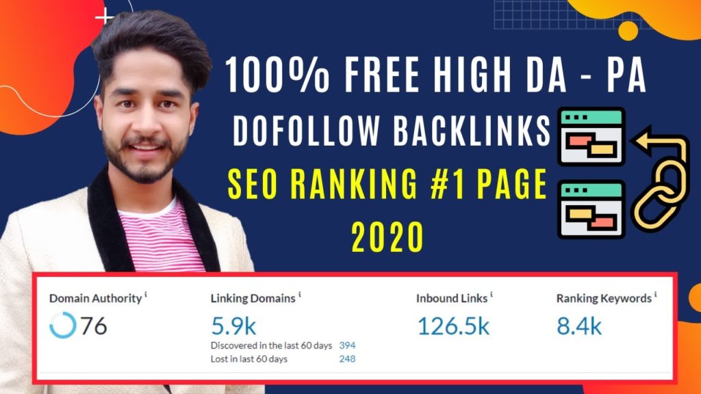 100% Free Dofollow Backlinks 2020 High DA & PA | SEO |  Search Engine Ranking