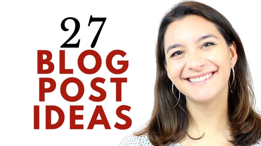 27 First Blog Post Ideas for New Bloggers