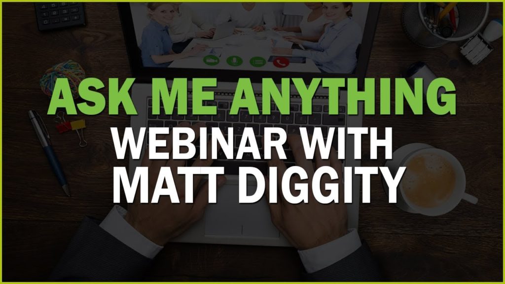 Ask me Anything Webinar with Matt Diggity