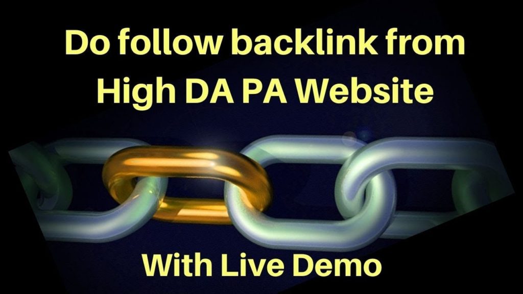Create Do Follow Backlink From High DA60 Forum in Hindi