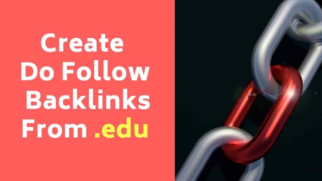 Create Do follow Backlink from  .edu Domain DA 51  in Hindi