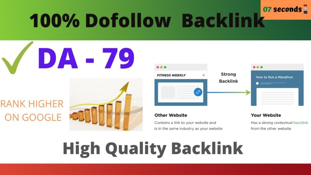 DA -79 PA - 63  Get High Quality 100% Free Do-follow Backlinks | Create High DA PA Backlinks