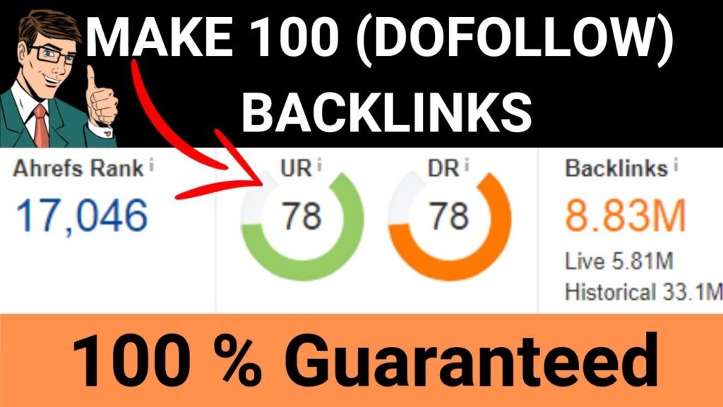 DoFollow Backlinks: Make 100 Dofollow backlinks IN HINDI |Backlink Maker Tool|