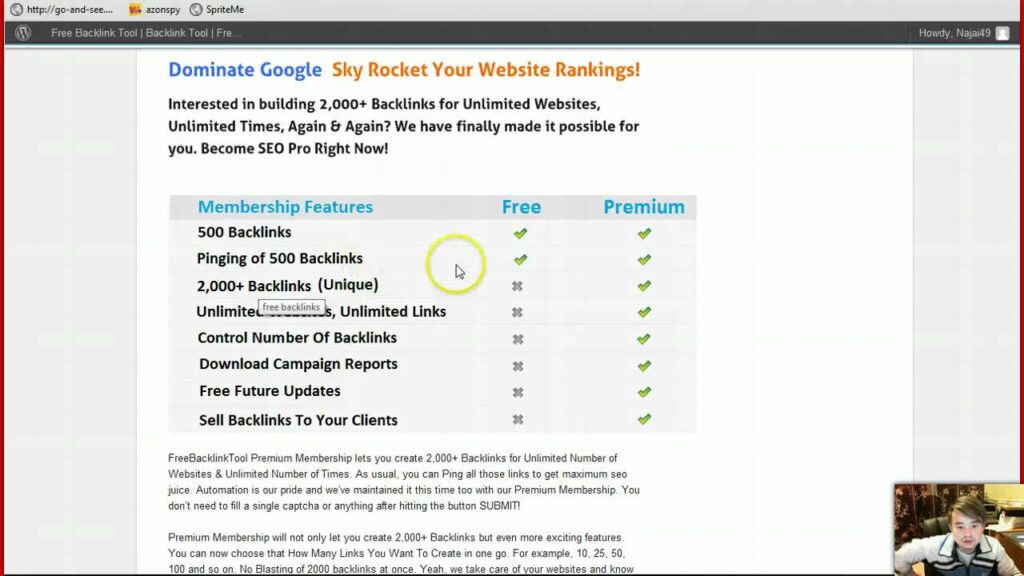 Free Backlink Tool - Best Review and Bonus