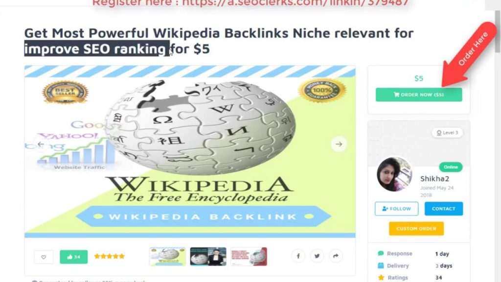 Get Most Powerful Wikipedia Backlinks Niche relevant for improve SEO ranking On