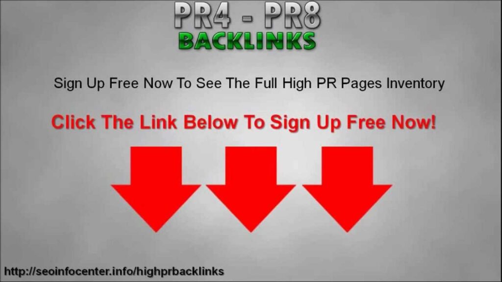 High PR Low OBL Backlinks - Get PR4 - PR8 Backlinks With Low OBL