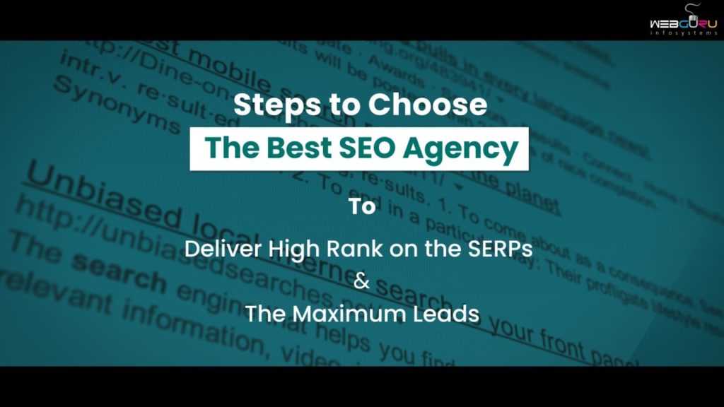 How To Choose The Best SEO Agency