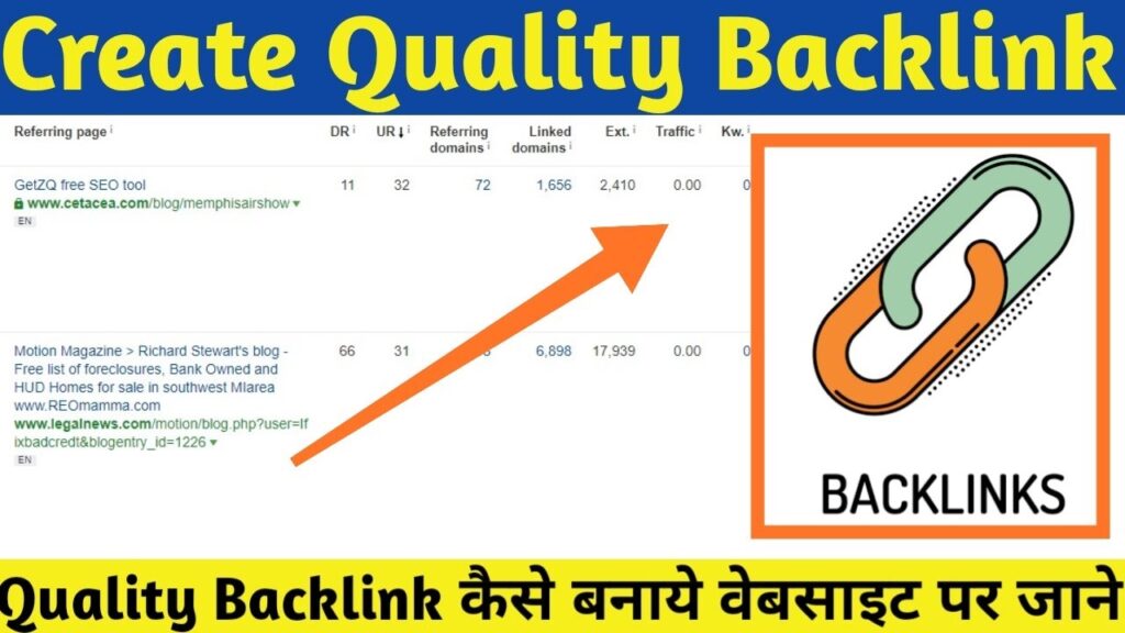 How to Create Quality Backlinks  For Better SEO Ranking on Google