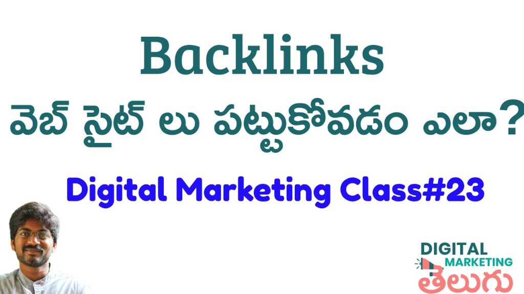 How to Find SEO Backlink Websites| SEO Training Telugu| Digital Marketing in Telugu Course Class 23