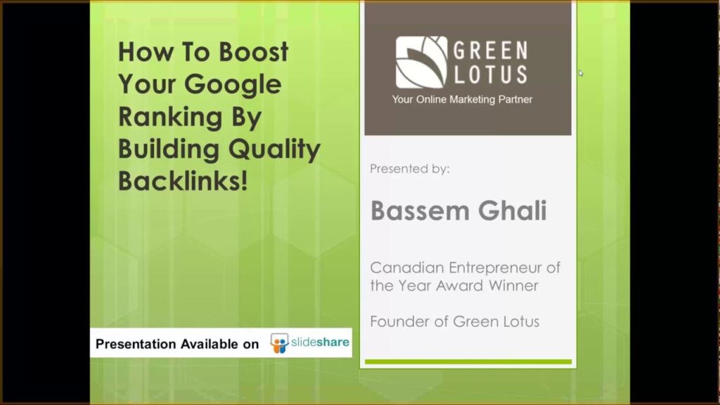 How to Rank on Google's 1st Page With Quality Backlinks!