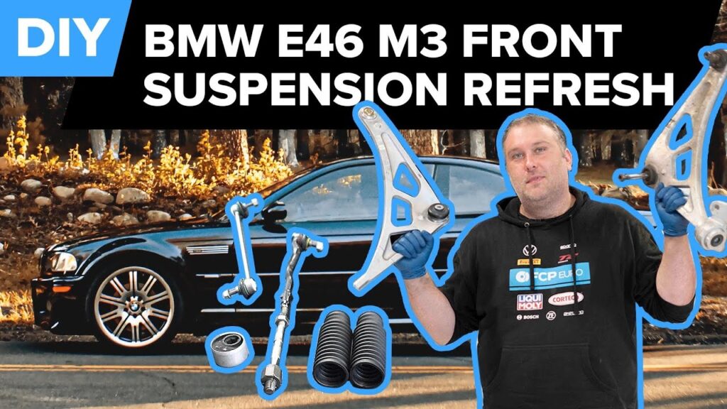 How to Replace the Control Arms, Bushings, Ball Joints, Tie Rods, & End Links On A BMW E46 M3