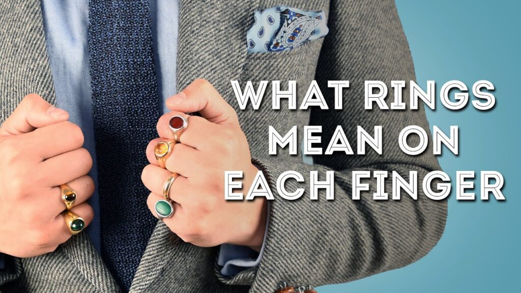 Rings & Their Meaning, Symbolism For Men - What Finger(s) To Wear A Ring On
