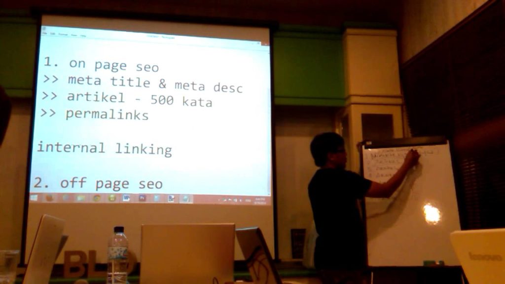 belajar off page SEO internal link dan backlink