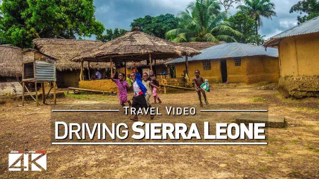 【4K】22 MINUTES | Driving Sierra Leone (West Africa) | 2020 | Freetown | UltraHD Travel Video