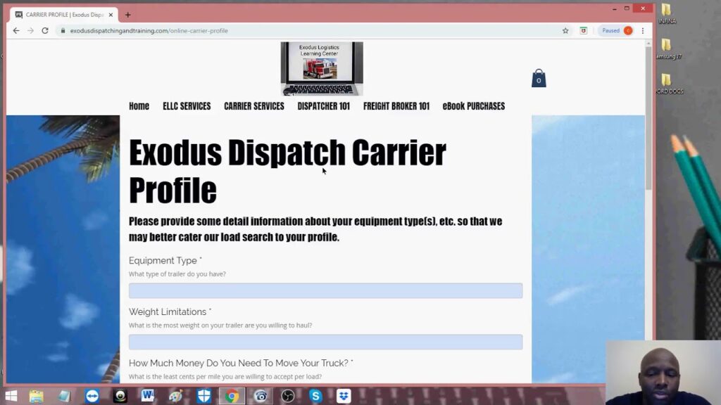 12 4 19   ART OF DISPATCHING, NICHE AND STRATEGY