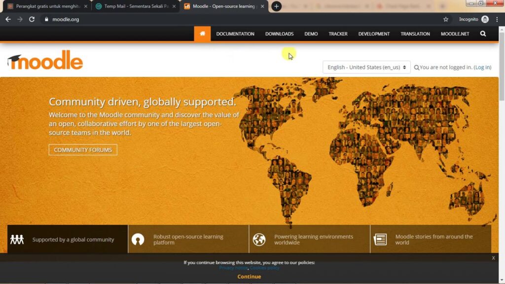 6 # moodle.org DA : 85 PA : 75 - Tutorial Build Backlink Super High Quality