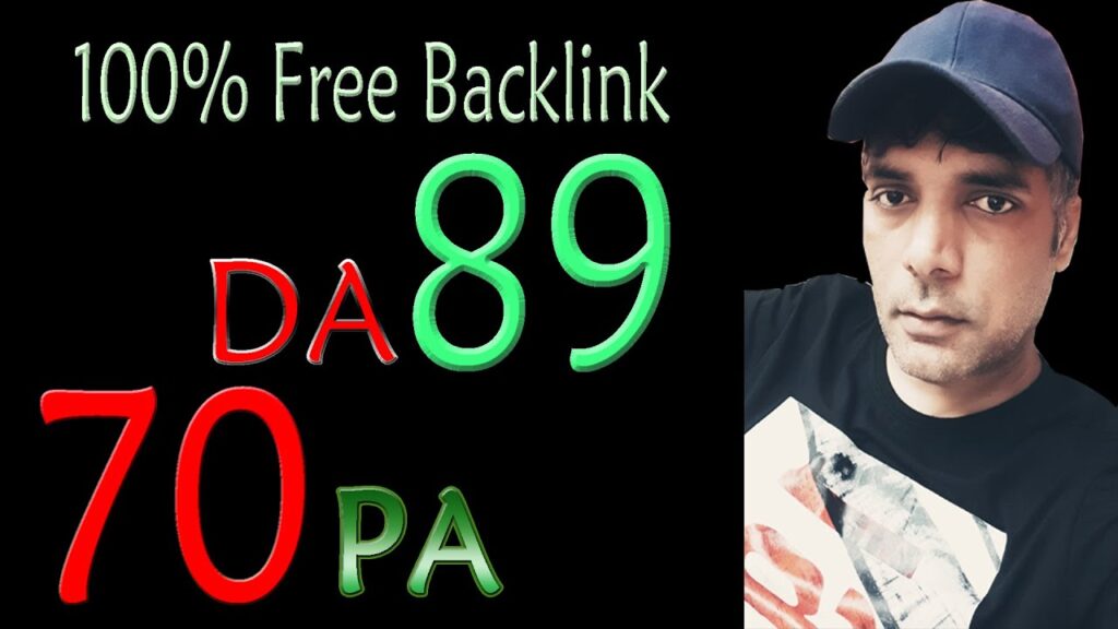 Backlinks DA89 and PA70 High Authority for Free Website Traffic 2020