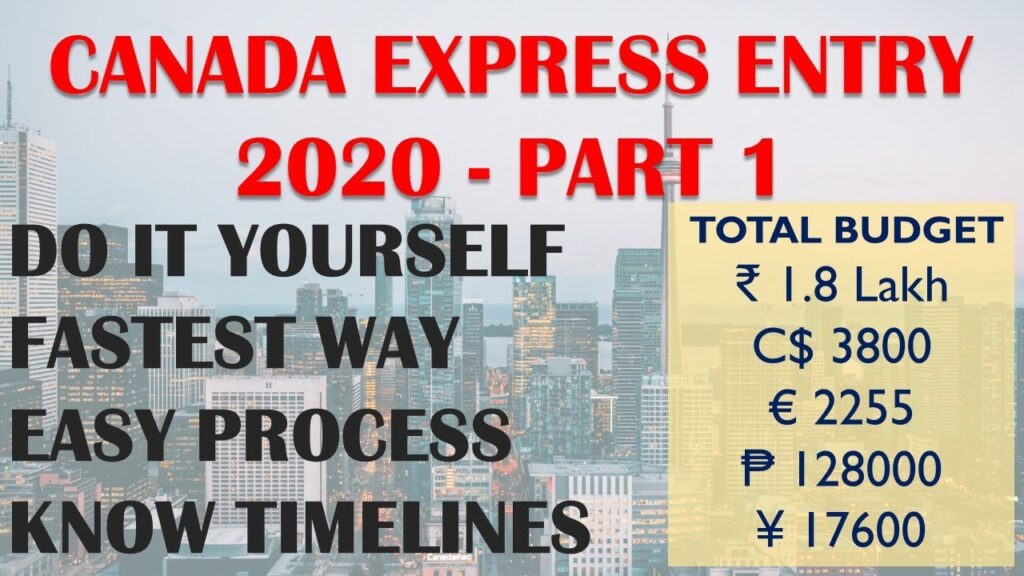 Cheapest express entry 2020 1