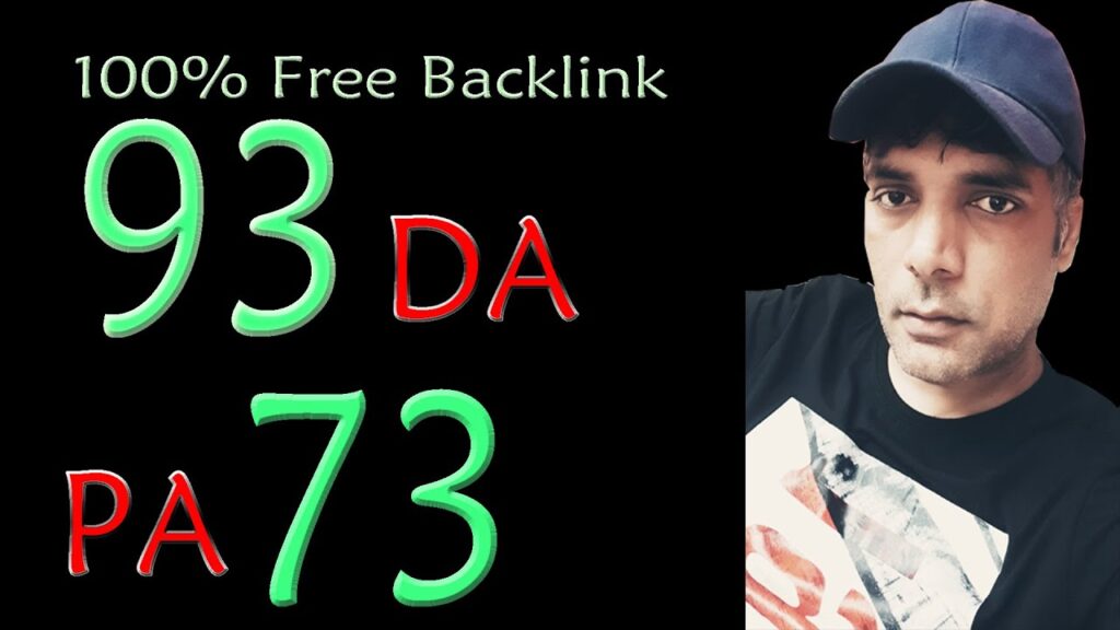 DA 93 PA 73 Guaranteed 100 Free High Authority SEO Backlinks