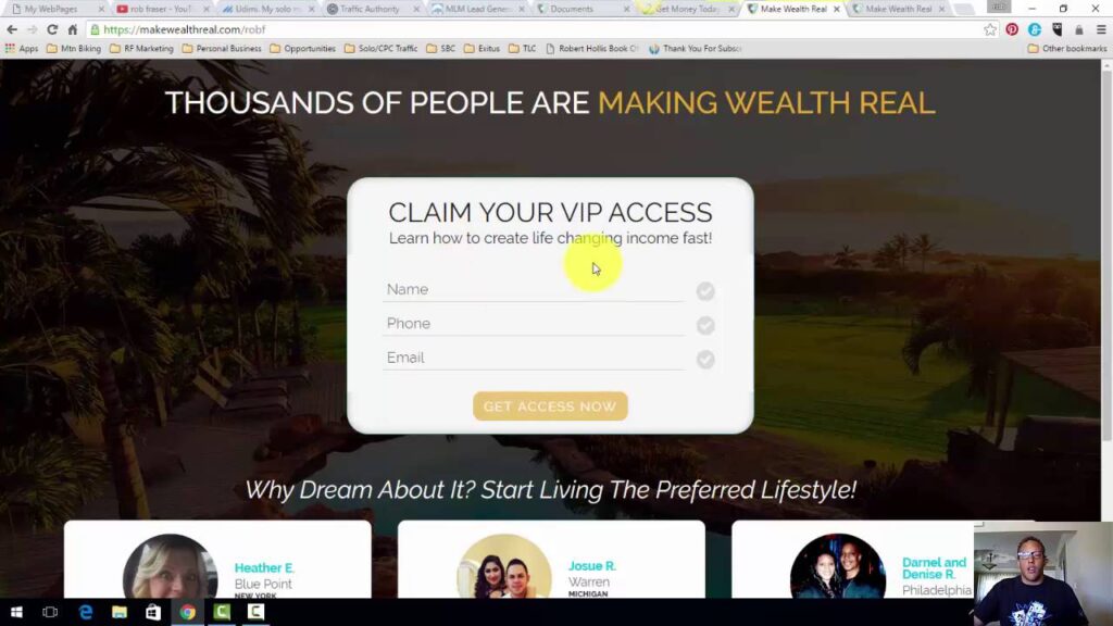 Easy way to promote MWR life with MLM Leads and Traffic Authority