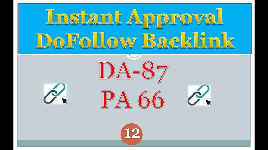 Free High Authority Do Follow Backlink - DA87 PA 66