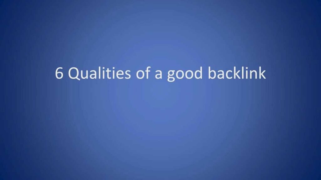 Google SEO Guide: 6 tips on how to create good quality backlinks