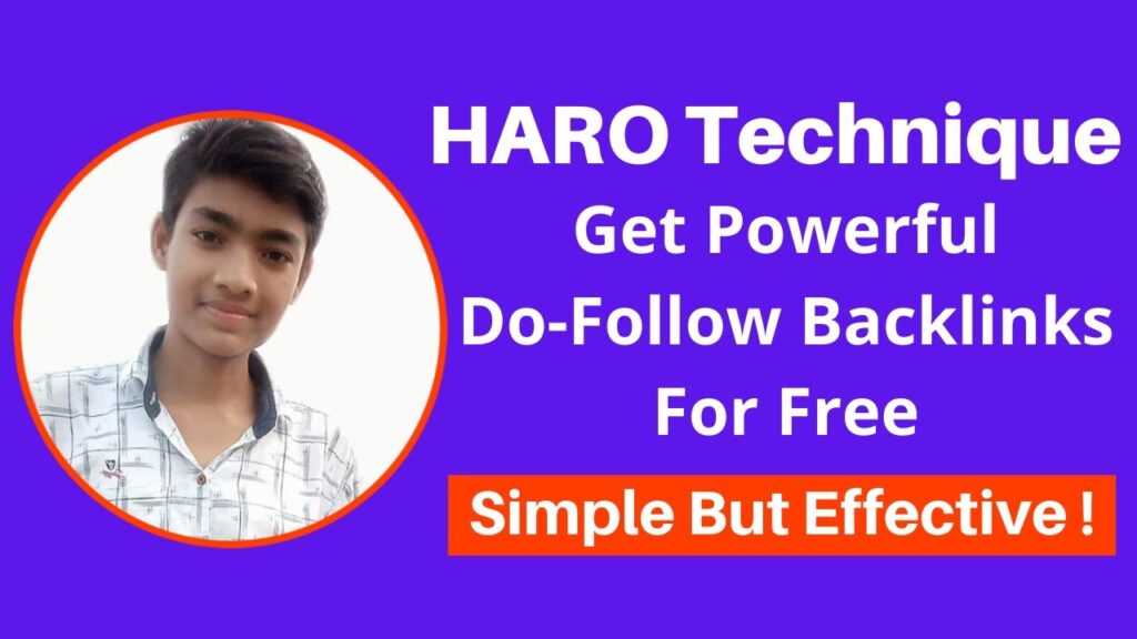 HARO Link Building - How to get high quality backlinks for free [2020]