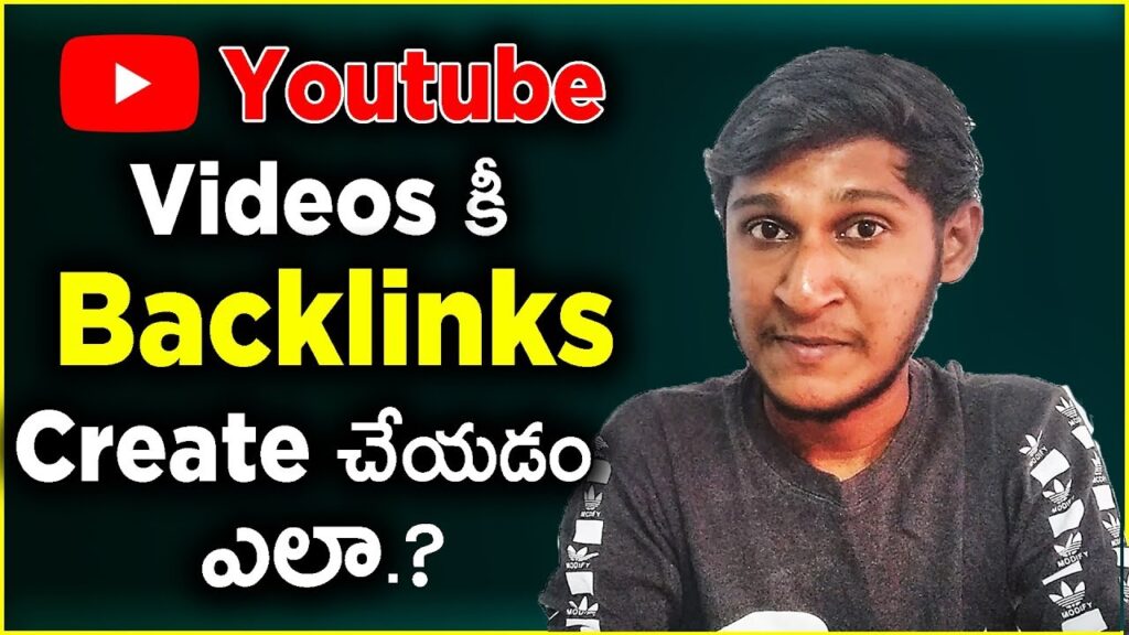 How To Create Backlinks For YOUTUBE Videos 2019 -  in Telugu
