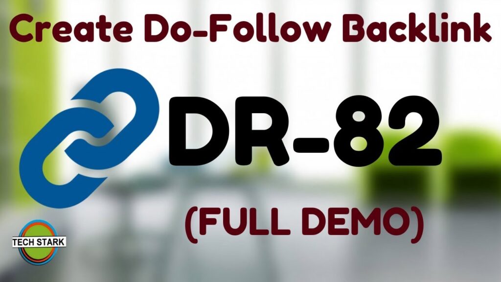 How To Create Do Follow Backlink DR-82 | Live Demo 2019