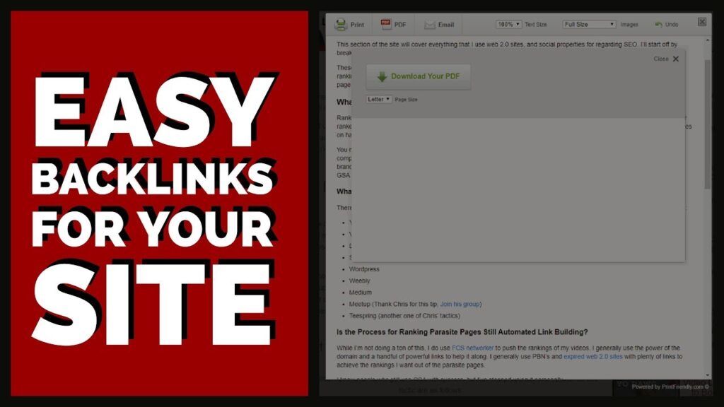 How to Build Backlinks for Free Simple and Easy